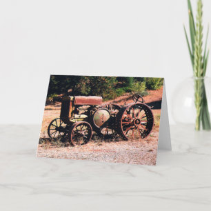 Historical Wildwood tractor... Card