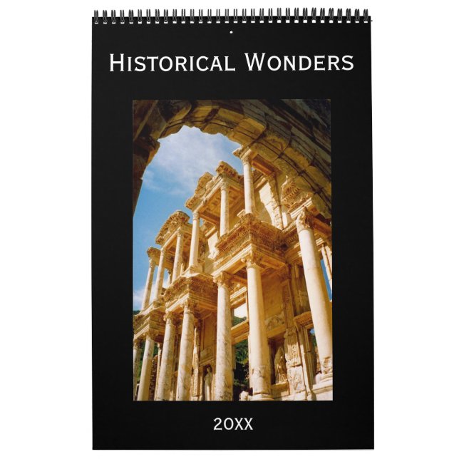 historical wonders calendar (Cover)