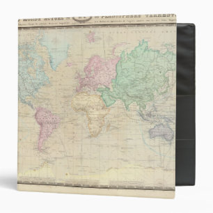 Historical World Map 2 Binder