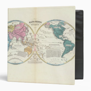 Historical World Map 3 Binder