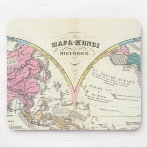 Historical World Map 3 Mouse Pad