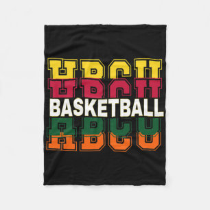 Historically Black College University Bysketbyll P Fleece Blanket