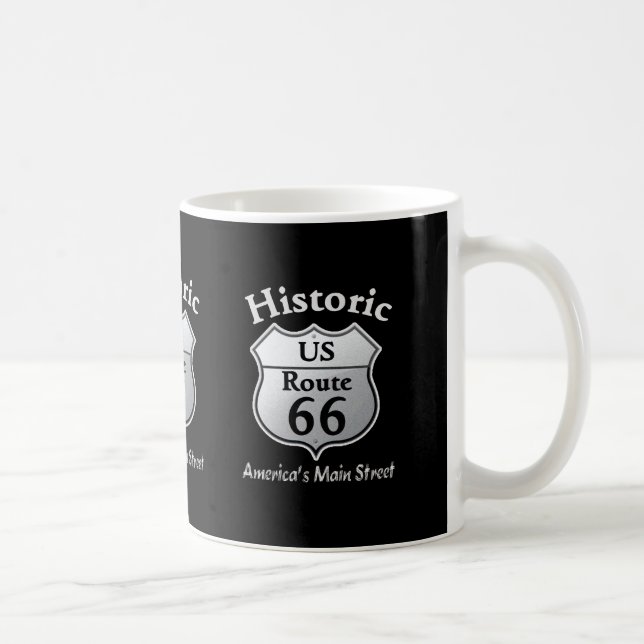 Historique US ROUTE 66 tasse de café (Droite)
