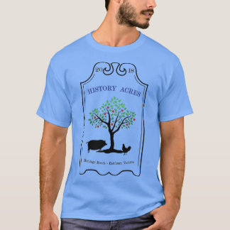 History Acres Blue Tee Shirt 