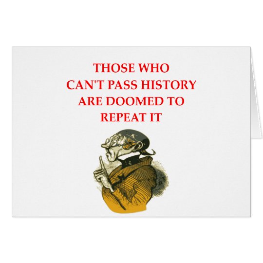 HISTORY CARD