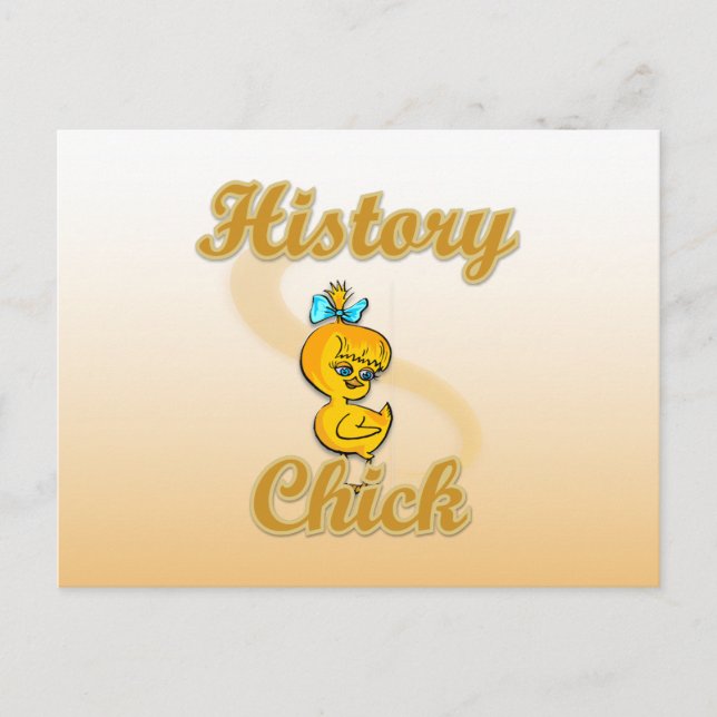 History Chick Postcard (Front)
