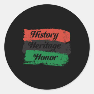 History Heritage Honour Sticker 