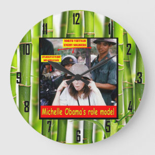 HISTORY LESSON FOR YOUNG AMERICANS LARGE CLOCK