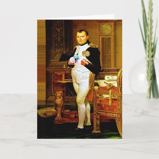 History Lesson Greeting Card (Front)