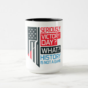 History Matters – Bold Political Statement Art Mug