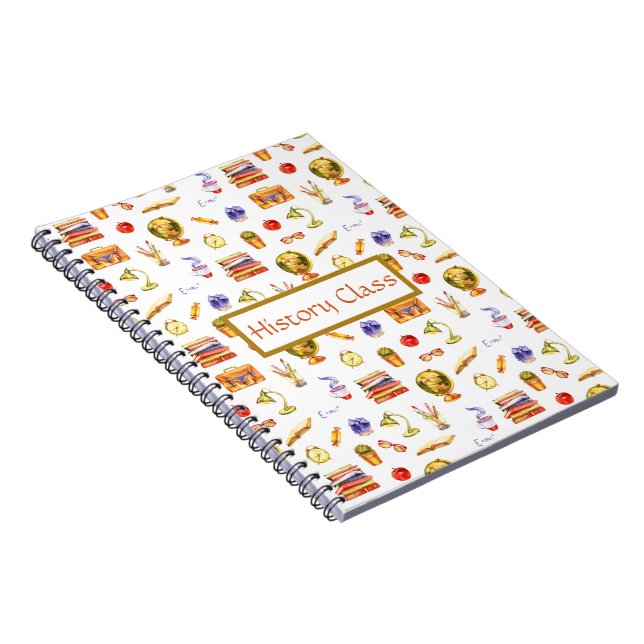 History Notebook (Right Side)