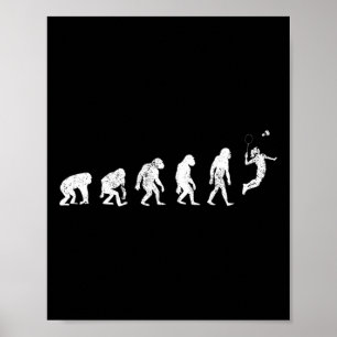 History Of Badminton Lover Print Funny Badminton E