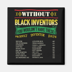 History Of Black Inventors Black History Month Magnet