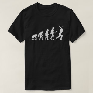 History of Cricket Lover Gift Evolution Of Cricket T-Shirt