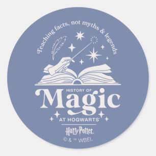 History of Magic at HOGWARTS™ Classic Round Sticker