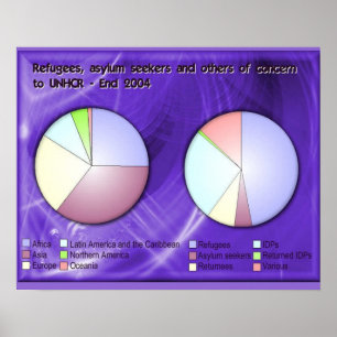History, Refugees and Asylum Seekers UNHCR Poster