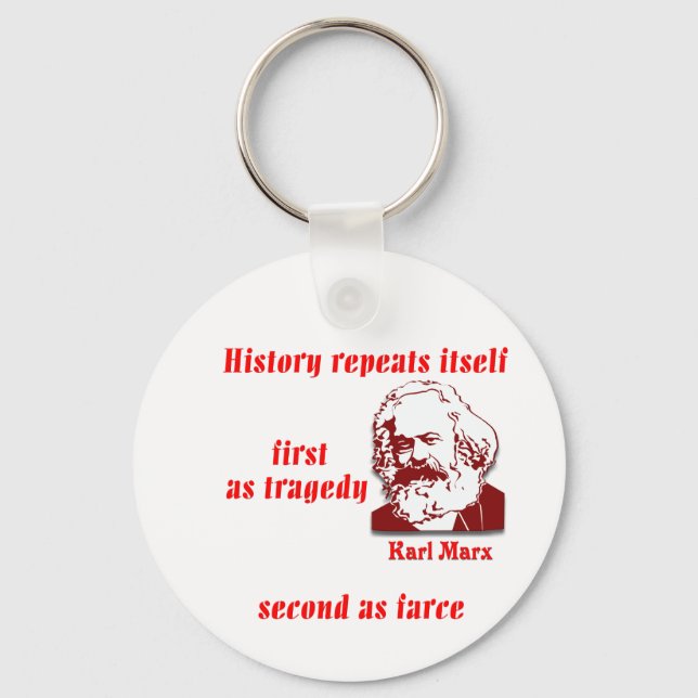 History Repeats Itself Keychain (Front)