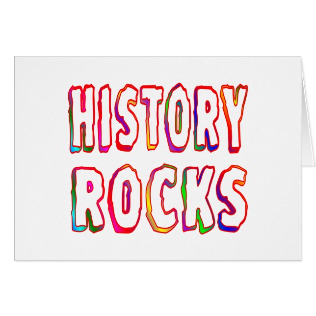 History Rocks (Front Horizontal)