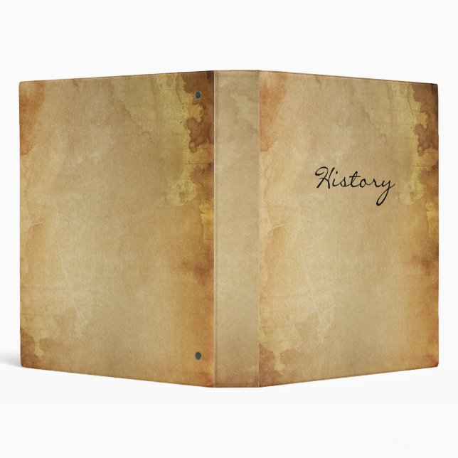HISTORY school class binder folder file (Background)