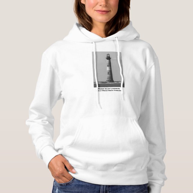 History Stands Tall Grayscale Hoodie (Front)