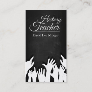 History Teacher Business Card