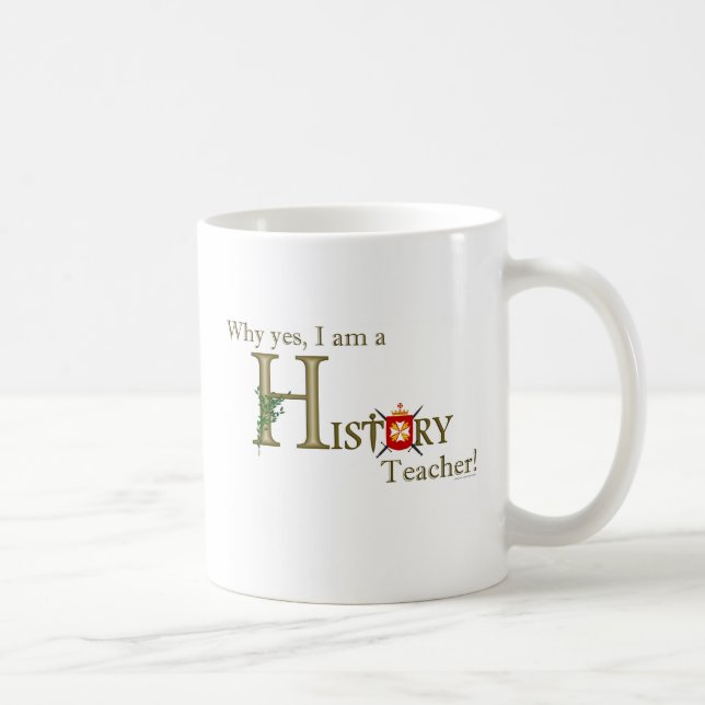 History Teacher Coffee Mug (Right)