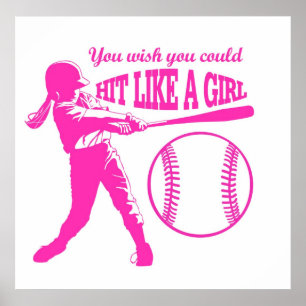 Hit Like A Girl Poster