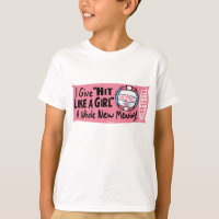 Hit Like a Girl Volleyball by Mudge Studios