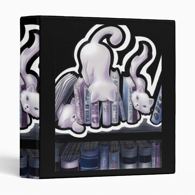 Hit The Books Binder (Front/Spine)