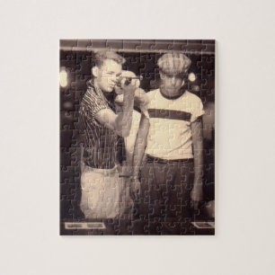 hit the target and win a kewpie doll jigsaw puzzle