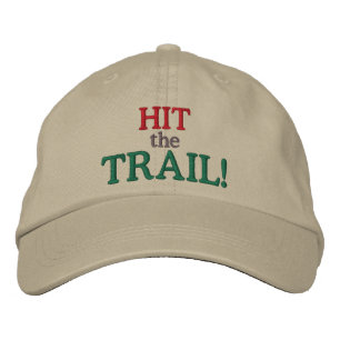 Hit the Trail! Embroidered Hat