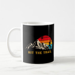 Hit The Trail Runner Retro Style Vintage Running Coffee Mug