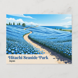 Hitachi Seaside Park Japan Postcard