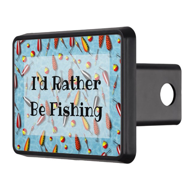 Hitch Cover - Fishing Bobs and Lures (Left)