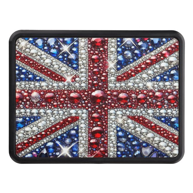 Hitch cover with British Colours (Front)