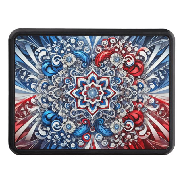 Hitch cover with French Colours (Front)