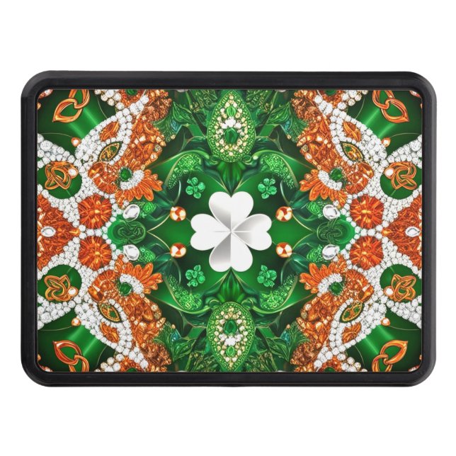 Hitch cover with Ireland Colours (Front)