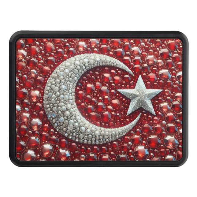 Hitch cover with Turkish Colours (Front)