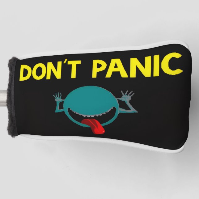 Hitch Hiker's Golf Head Cover (Front)
