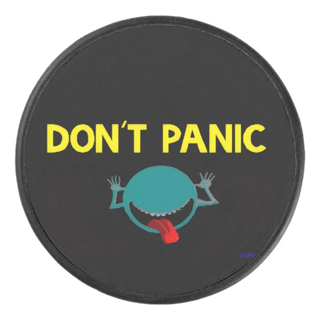 Hitch Hiker's Hockey Puck (Front)