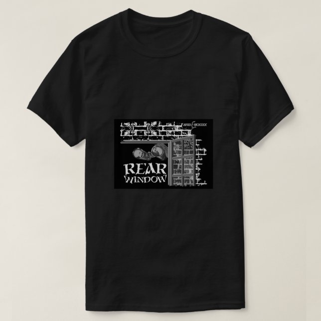 HITCHCOCK - REAR WINDOW 1 Poster T-Shirt (Design Front)