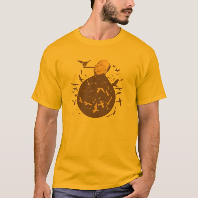 Hitchcock's Birds T-Shirt (Front)