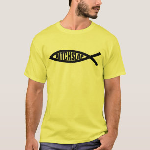 "HITCHSLAP FISH" T-Shirt