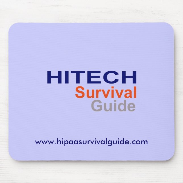 HITECH Survival Guide Mousepad (Front)