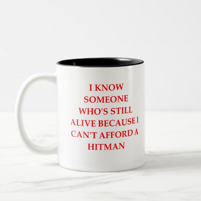 HITMAN Two-Tone COFFEE MUG (Left)
