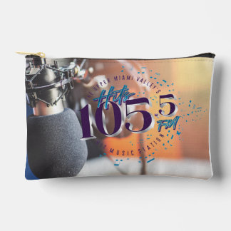 Hits 105.5 Print Cut Sew Small Accessory Pouch