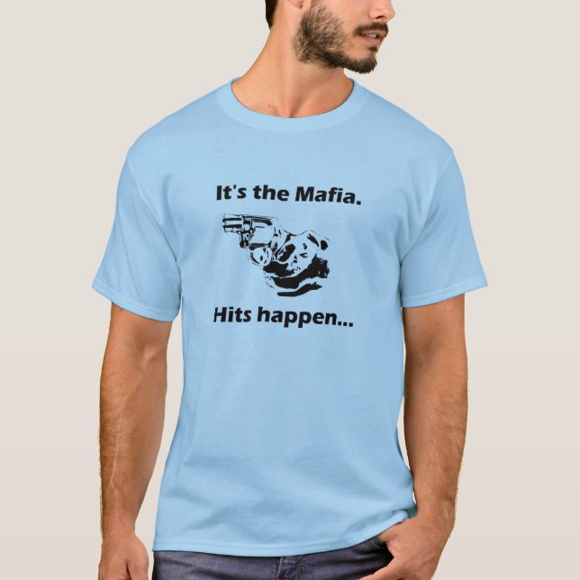 Hits Happen T-Shirt (Front)