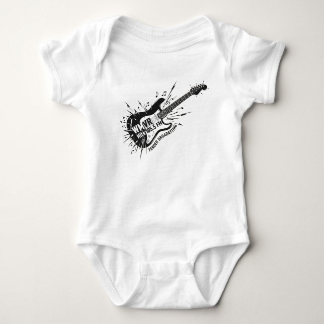 Hits merch baby bodysuit (Front)