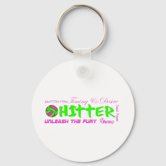 Hitter Traits Keychain (Front)
