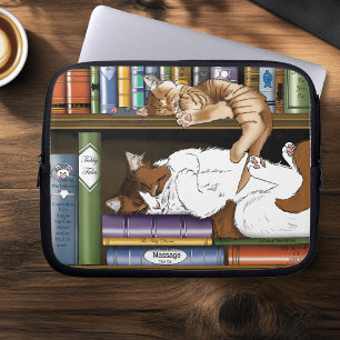 Hitting the Books Laptop Sleeve